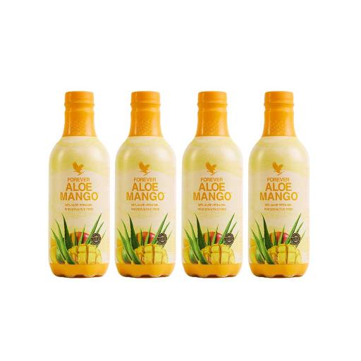 4PACK Forever Aloe Mango - Aloes mango x 4 szt.